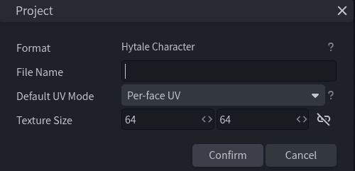 Blockbench Hytale Character